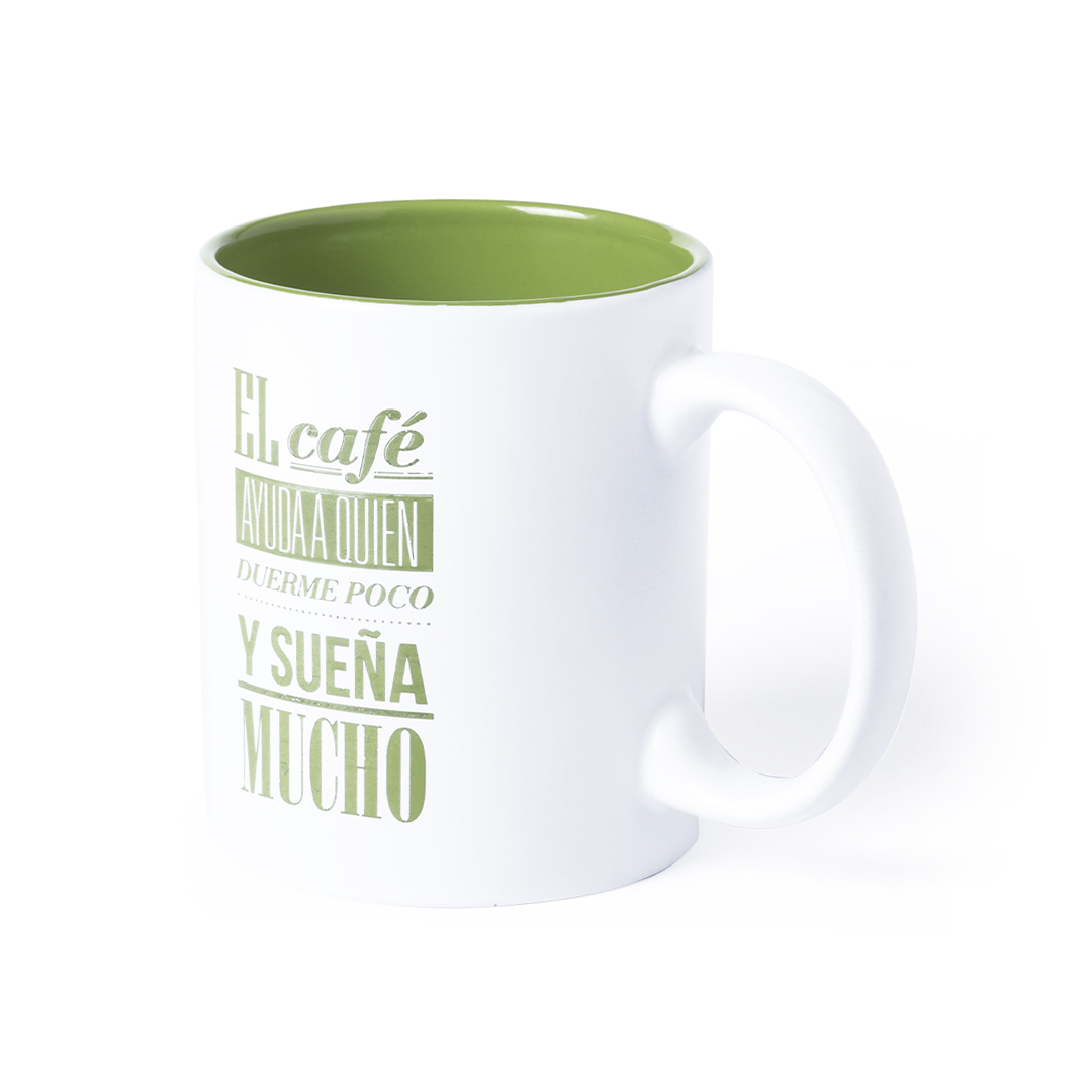 Tasse Wei&#223;  - Gr&#252;n